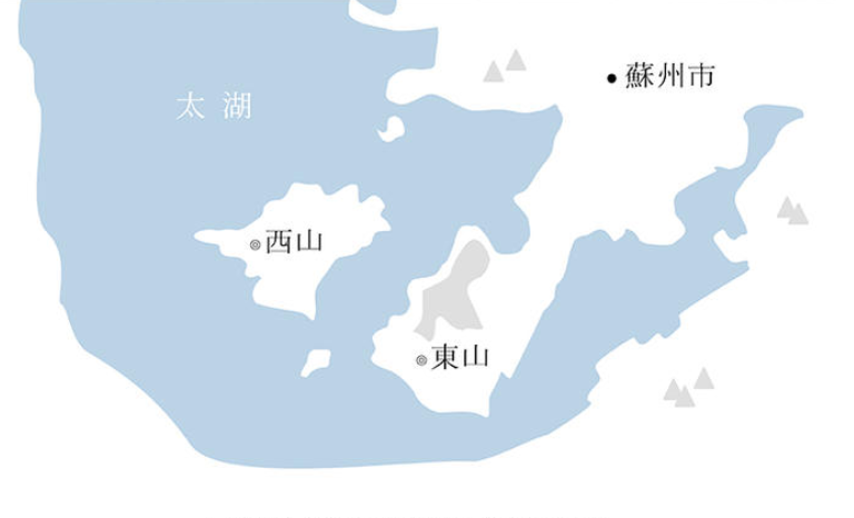 太湖洞庭湖洞庭山上碧螺春