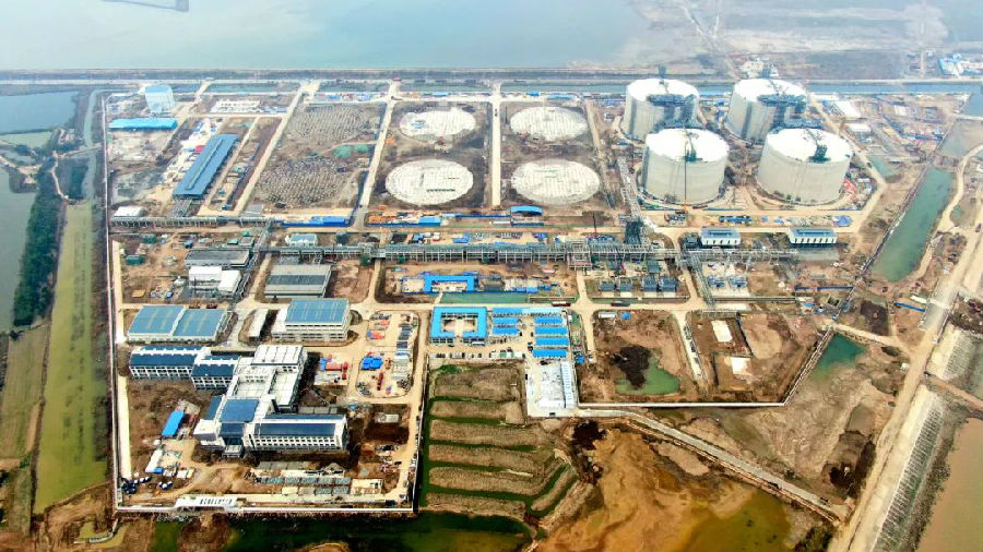 世界最大单罐容量LNG储罐主体正式启动建设