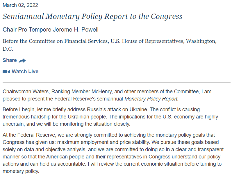 （来源：美联储官网）