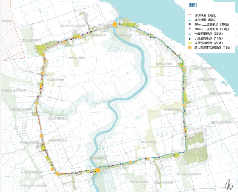 打通146个断点十四五上海环城生态公园带外环绿道全面贯通