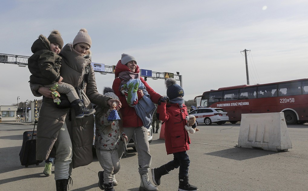 波兰边防卫队：8天内超62万人从乌克兰入境