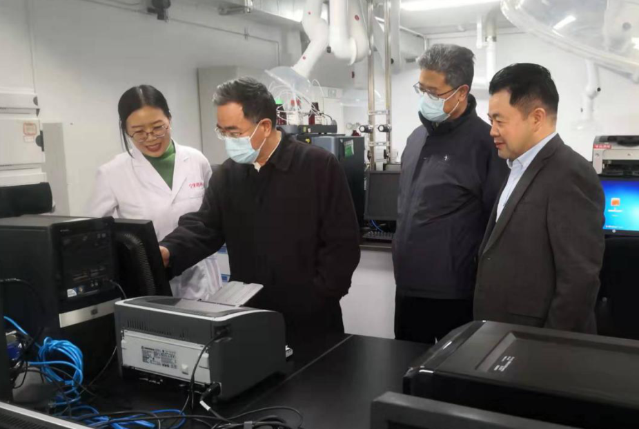 宁夏市场监管厅党组书记厅长李耀松调研国家枸杞葡萄酒产品质量检验