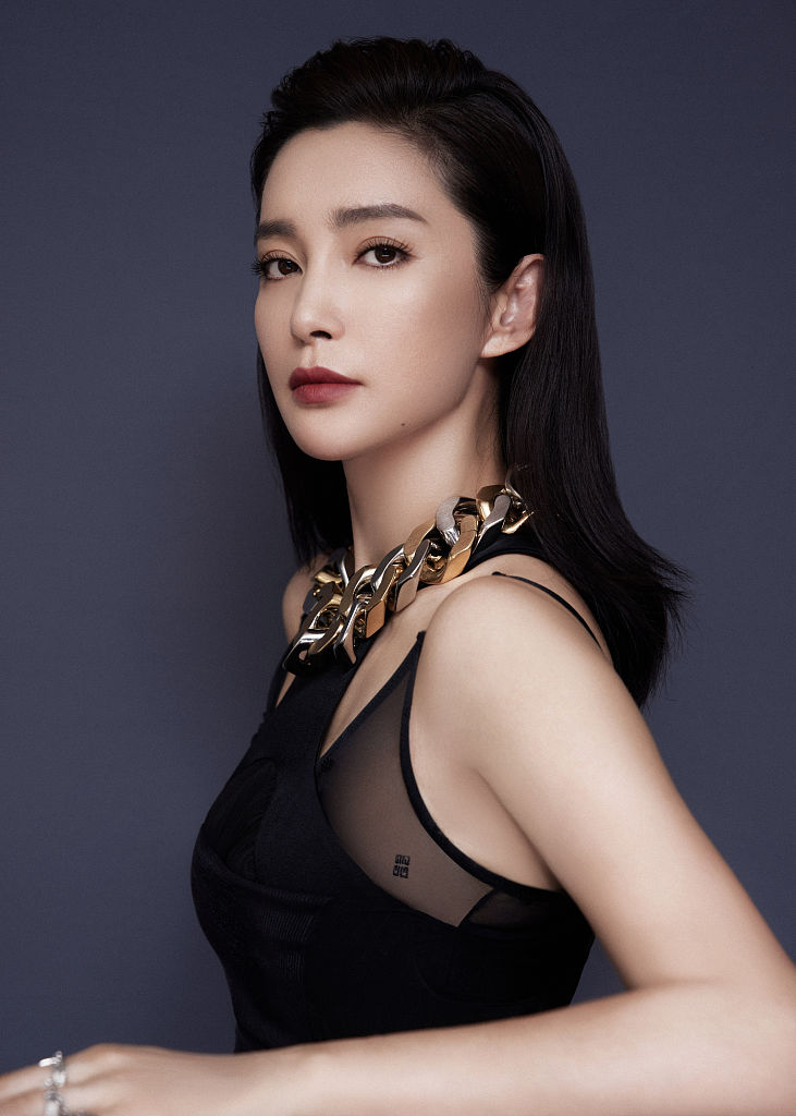 李冰冰代言纪梵希黑能臻萃 优雅前卫气场自成_高清图集_新浪网