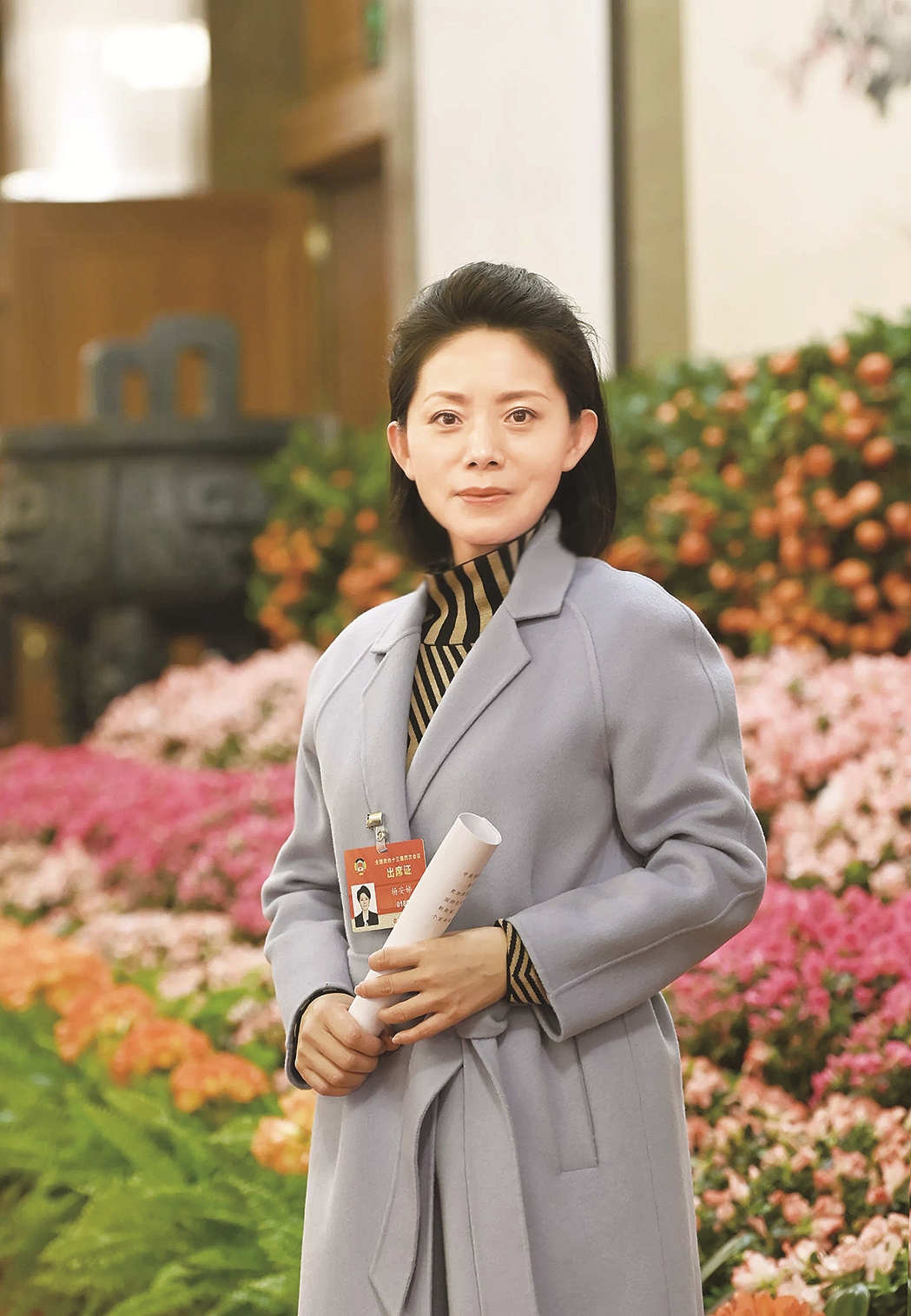 全国政协委员 吉林省文化和旅游厅厅长杨安娣