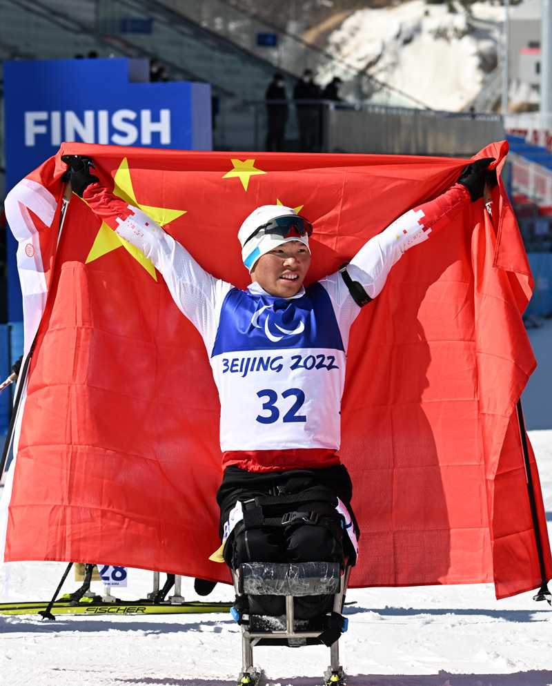 组图| 北京冬残奥会残奥冬季两项男子中距离坐姿组