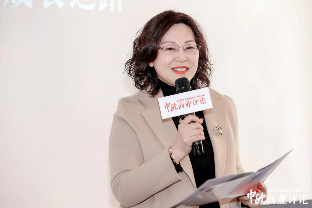 中欧出版集团高级副总裁 高茹女士致辞