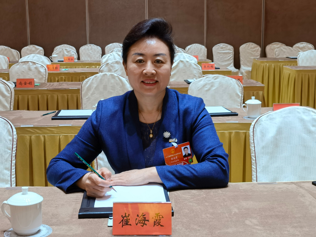 全国人大代表,衡水市副市长崔海霞