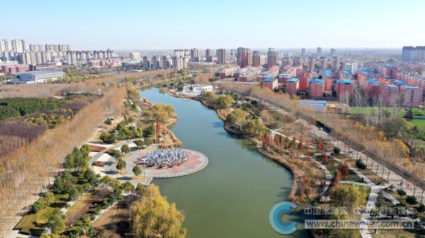 周口市项城市驸马沟生态公园 (记者 李乐乐 摄)