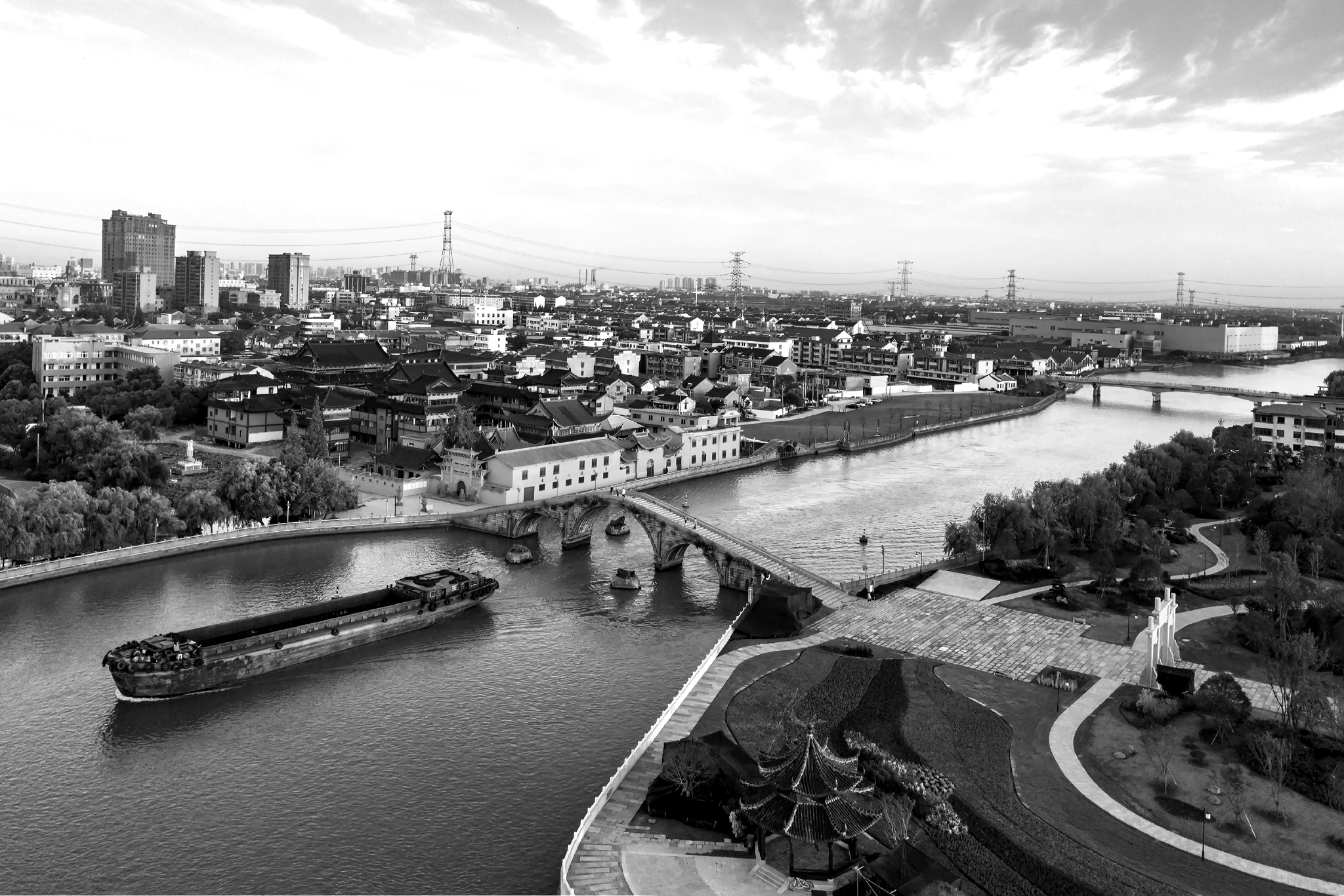 在古运河历史诗意中感受生态悠游新闻川