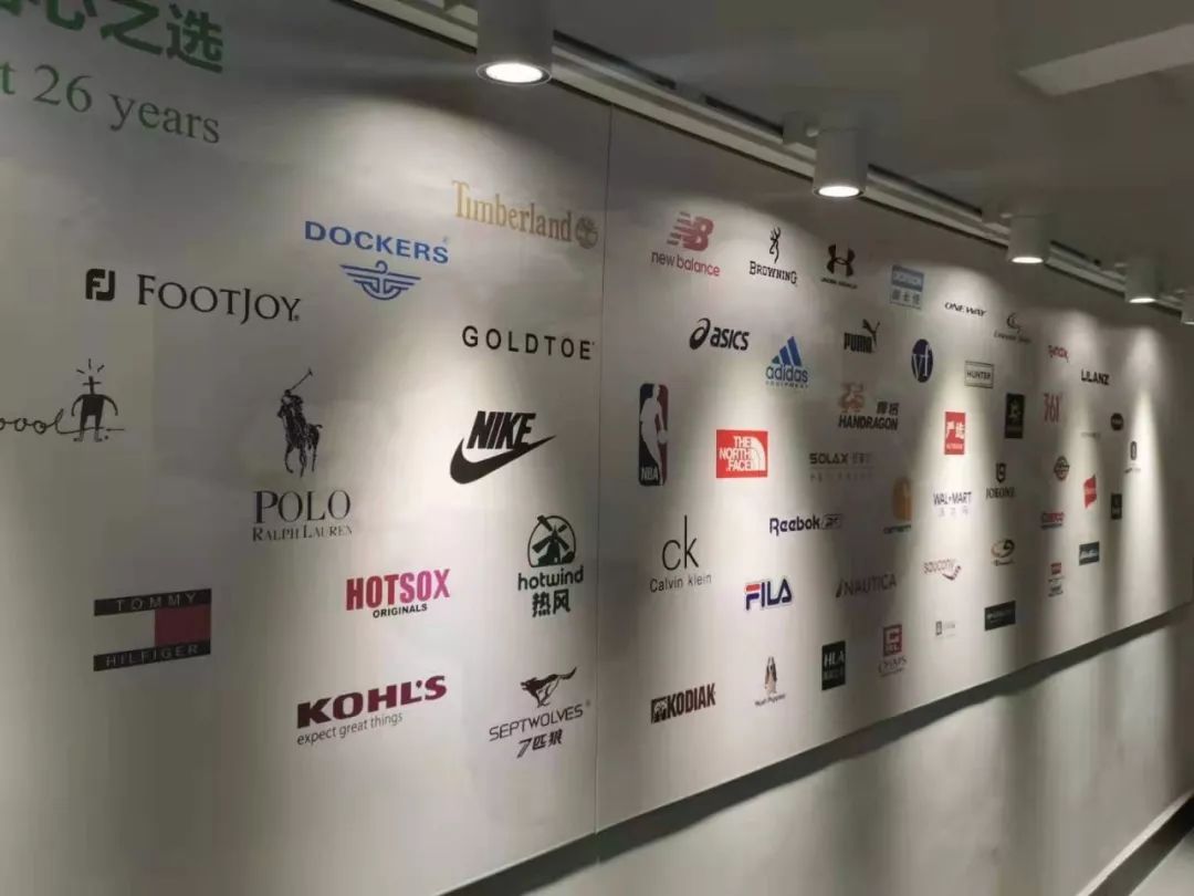 品牌合作展示墙