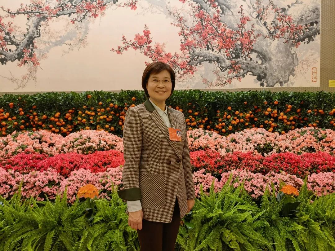 全国人大代表江苏阳光董事长陈丽芬加快纺织产业集群数字化转型推进