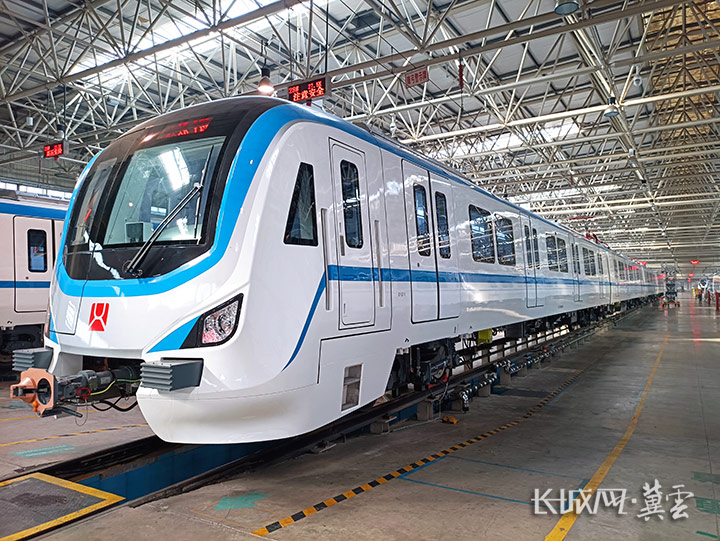 中车唐山公司台州s1线市域动车组.长城网·冀云客户端记者 金宗明 摄