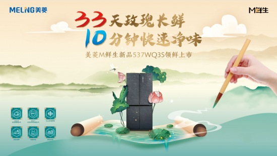 春鲜正当时  美菱BCD-537WQ3S冰箱新品上市