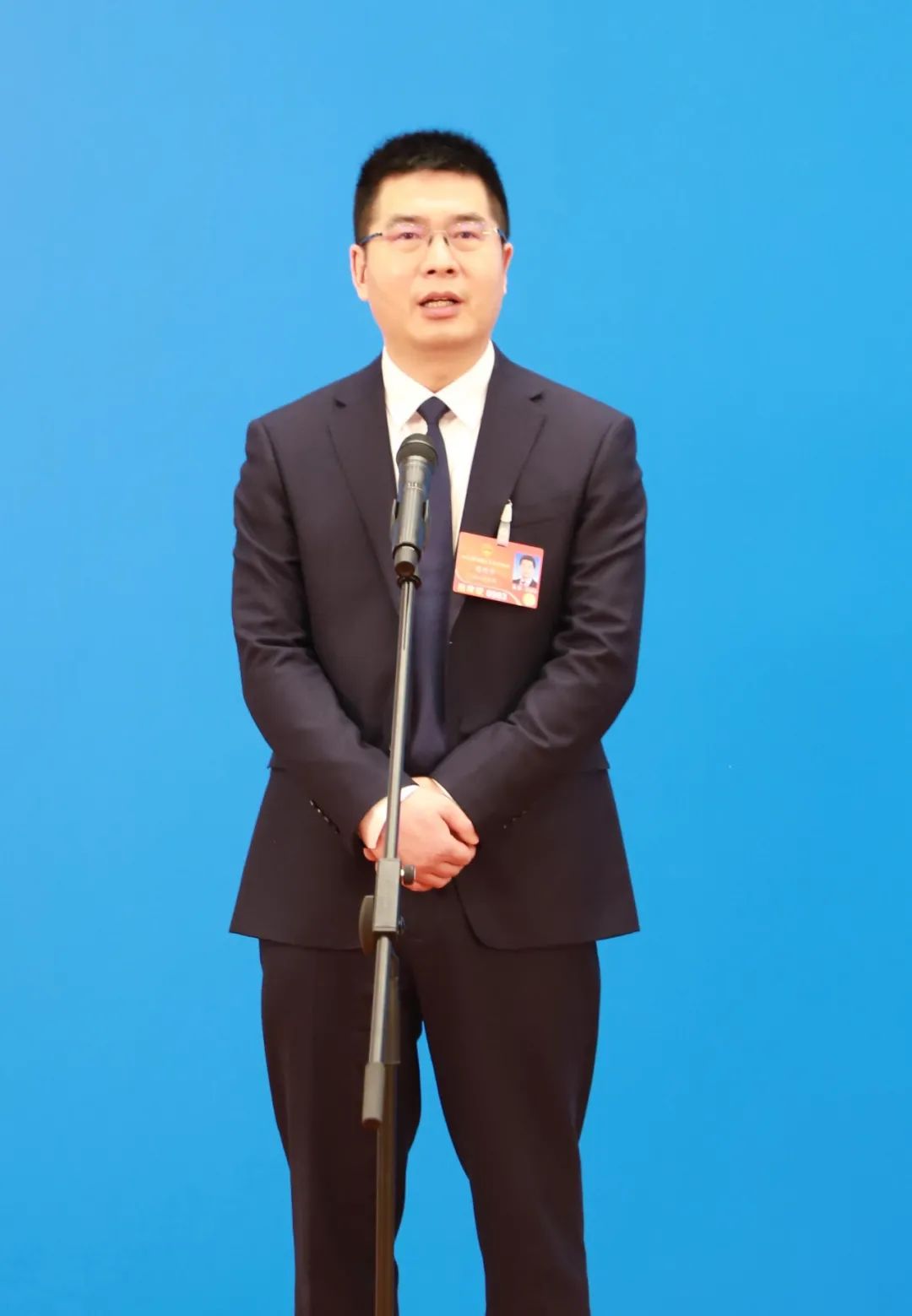 图为全国人大代表,浙江省人民医院院长葛明华.摄影/冯添