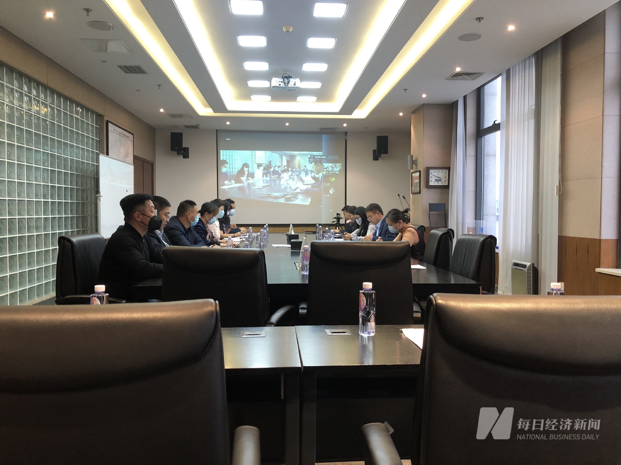 恒泰艾普2022年第一次临时股东大会现场 图片来源：每经记者 杨煜 摄