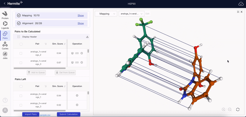  ▲ Hermite Uni-FEP界面