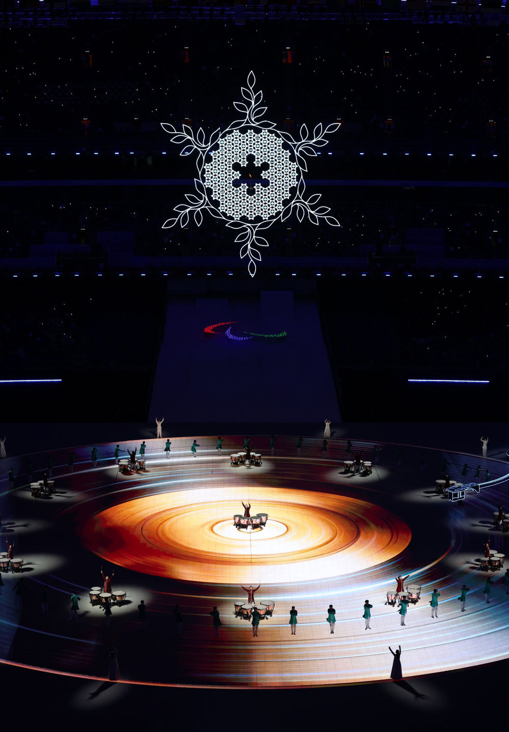 3月13日晚，北京冬残奥会闭幕式现场。新华社记者张可任摄