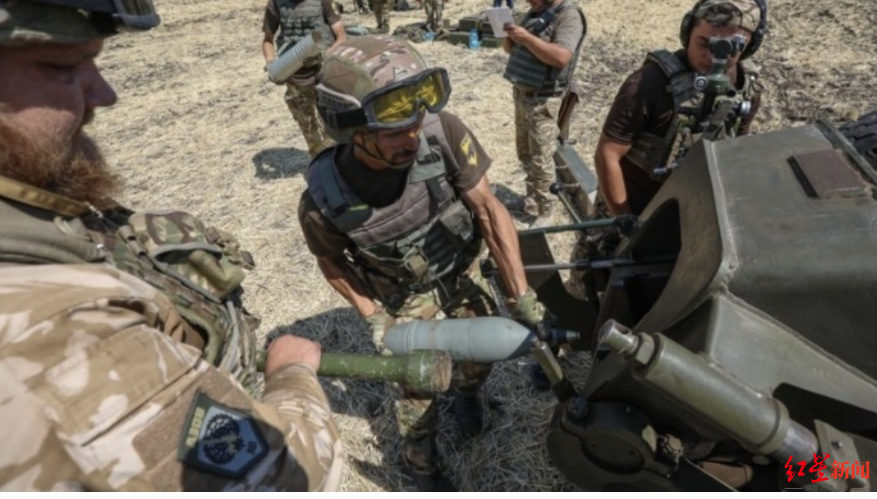 ▲加拿大士兵训练乌克兰军队 图据网络