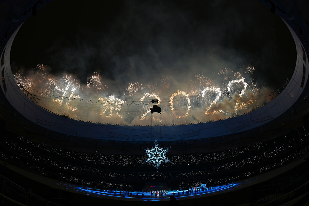 3月13日晚，北京冬残奥会闭幕式在北京国家体育场举行。新华社记者李尕摄