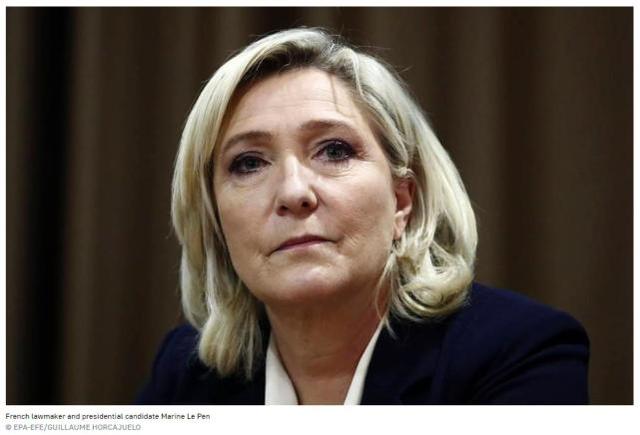 玛丽娜·勒庞 图源:外媒