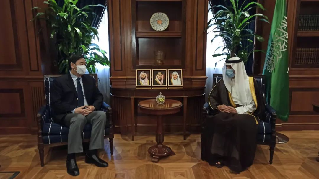 中国政府中东问题特使翟隽访问沙特