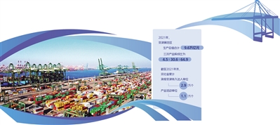 图为天津港太平洋国际集装箱码头（无人机照片）。 新华社记者 赵子硕摄