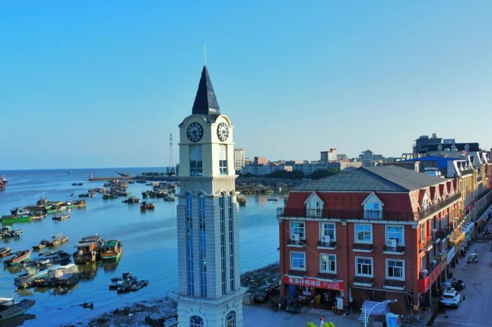 企沙镇渔港码头.图源:防城港市新闻网