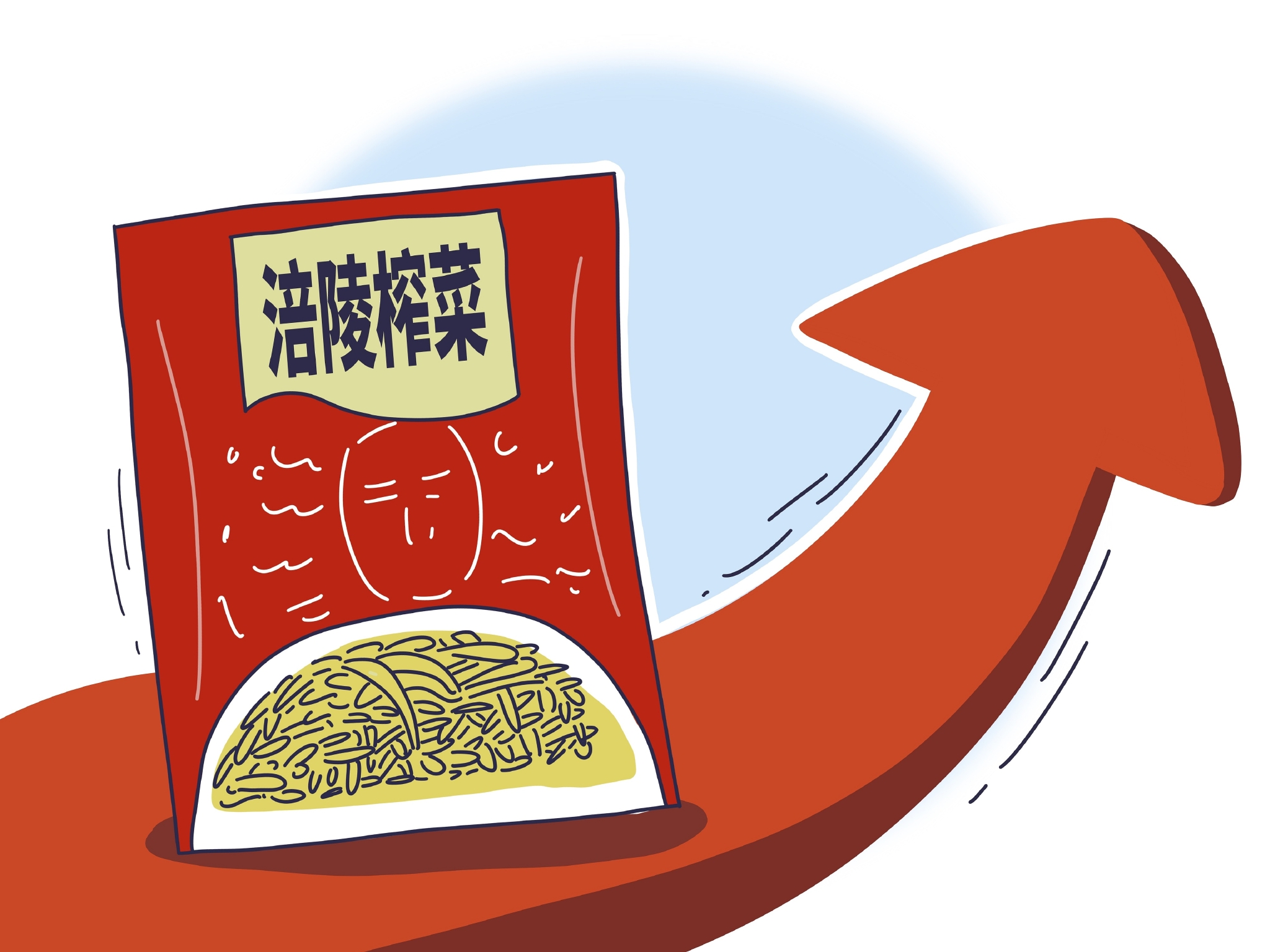 涪陵榨菜涨价 图片来源：视觉中国