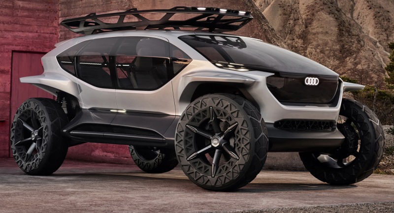 基于amarok打造 奥迪全新皮卡概念车渲染图曝光