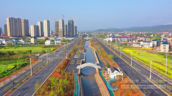 江西吉安泰和县生态活水入城来
