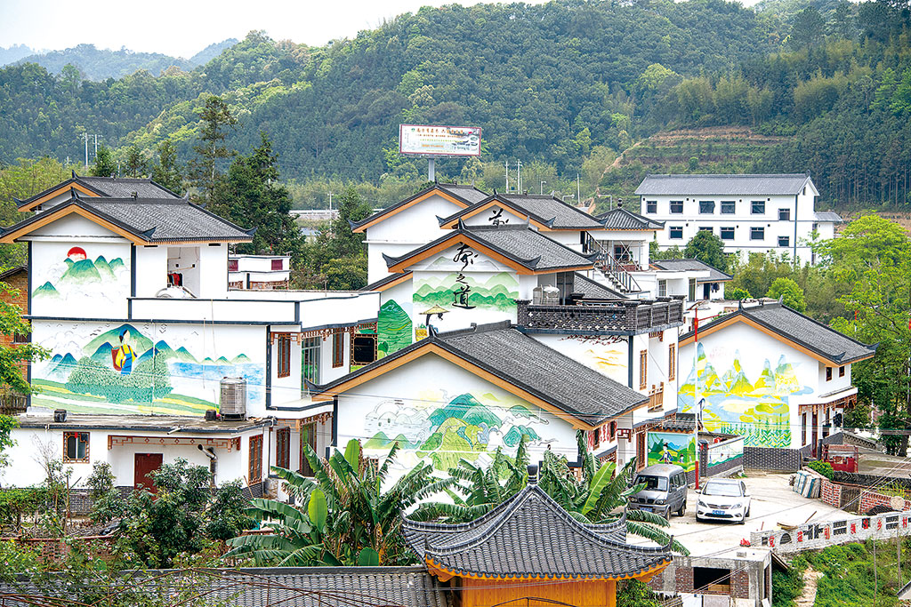 广西梧州市苍梧县六堡镇依托村庄旅游资源丰富,村庄风貌独具特色,将