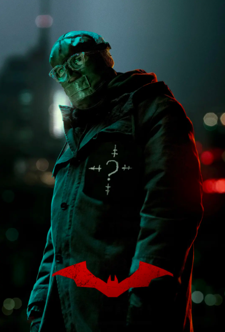 《新蝙蝠侠》的谜语人海报.