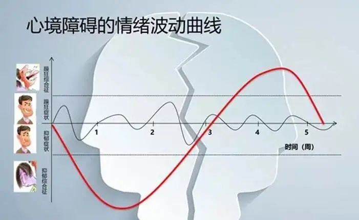 绝大多数正常人有情绪波动,通过自我调节很快就能恢复平稳.