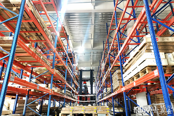 博洛尼深州基地项目一期的成品仓库.