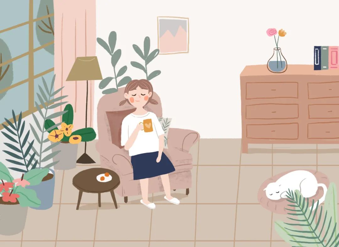 和自己安静地待会儿挺好