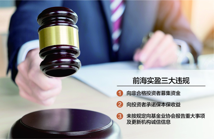 “存在三大违规事实  私募前海实盈被立案调查