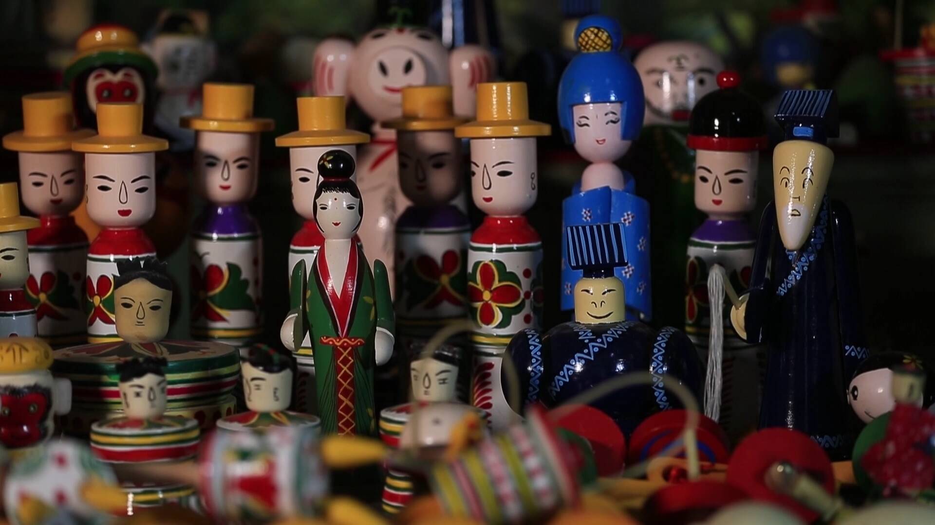 郯城木旋玩具传承600余年的耍货旋出新花样