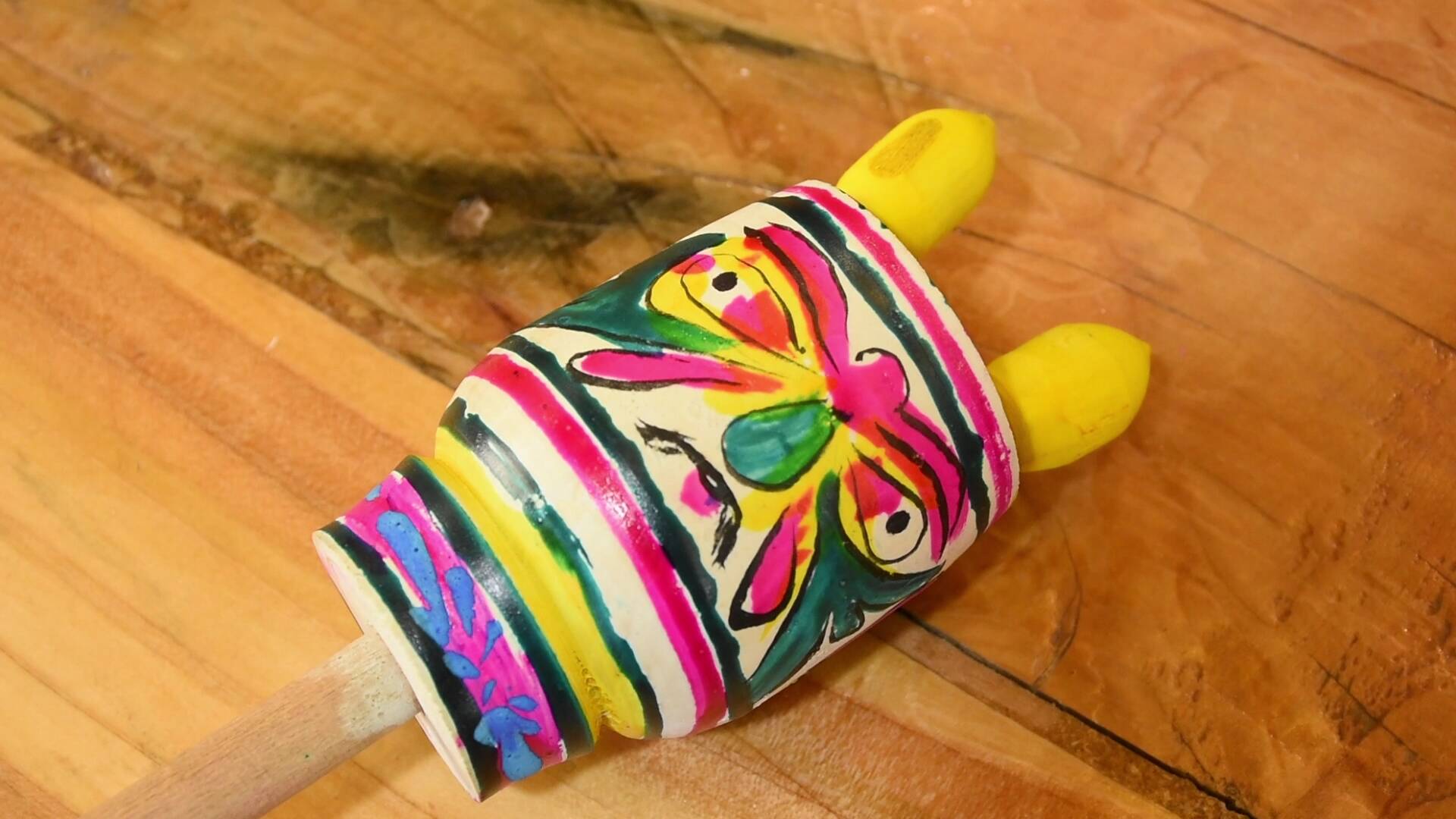 郯城木旋玩具传承600余年的耍货旋出新花样