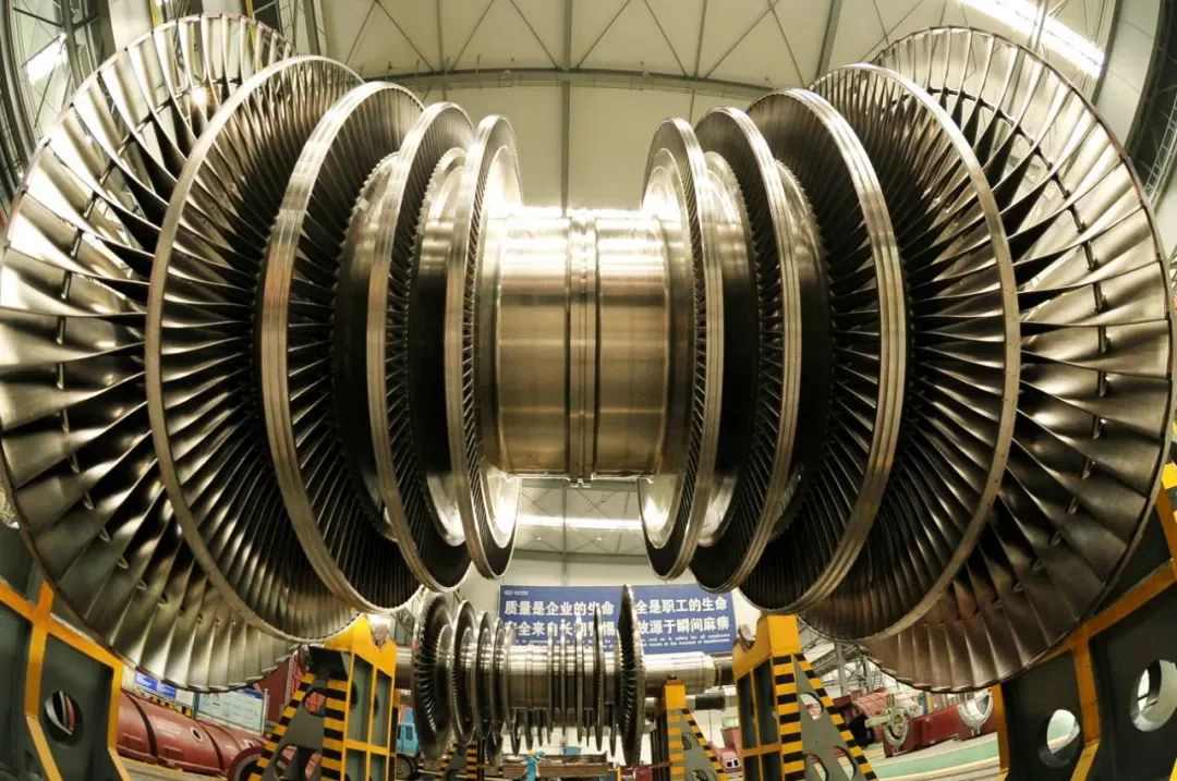 汽轮机低压转子做装配前的准备