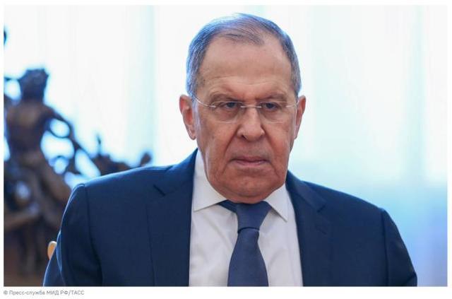 俄罗斯外交部长拉夫罗夫 图源:俄塔社