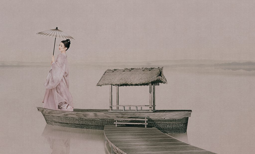 汇聚星旗下演员周子歆发布古风写真 撑伞远眺似绝代佳人__财经头条