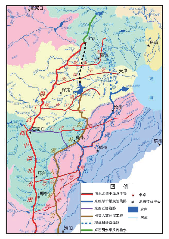 滦河流域地图图片