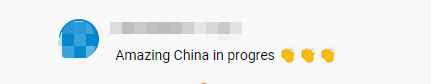 不断进步的中国令人叹服！