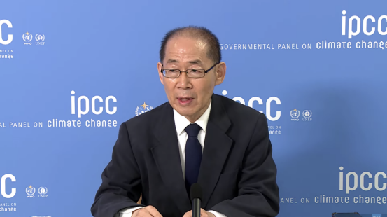 △Li Huisheng, Chairman of the Intergovernmental Panel on Climate Change