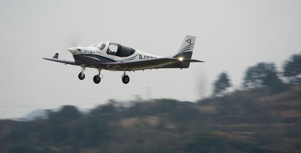 ga20取证试飞机试飞中ga20为单发四座固定翼通用飞机,瞄准中(caac),美