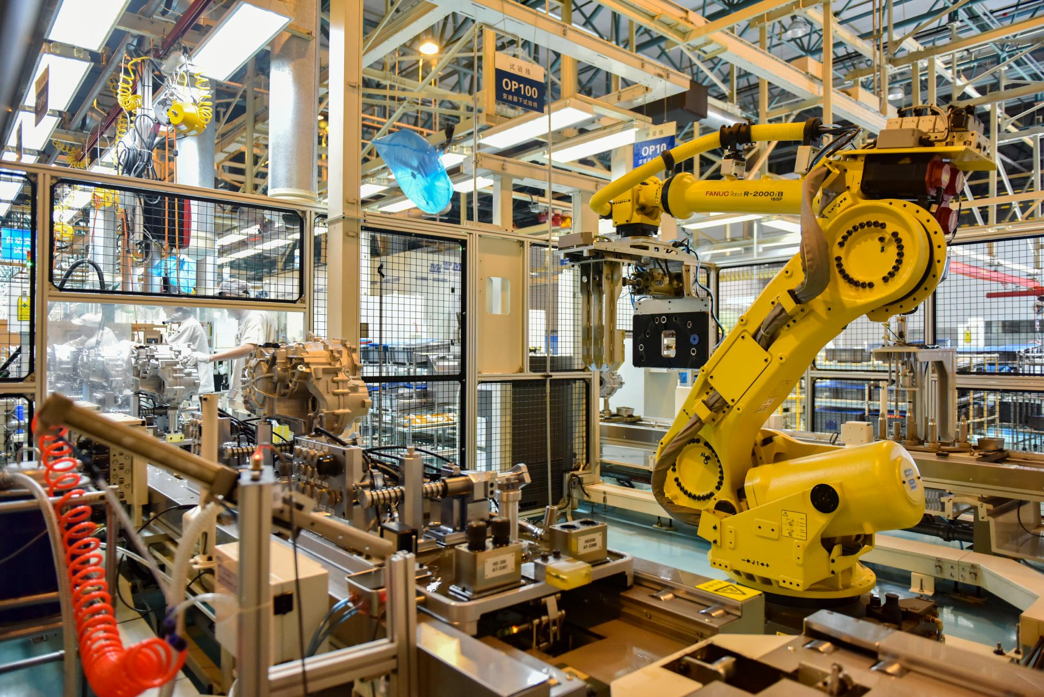 变速器生产线机械手