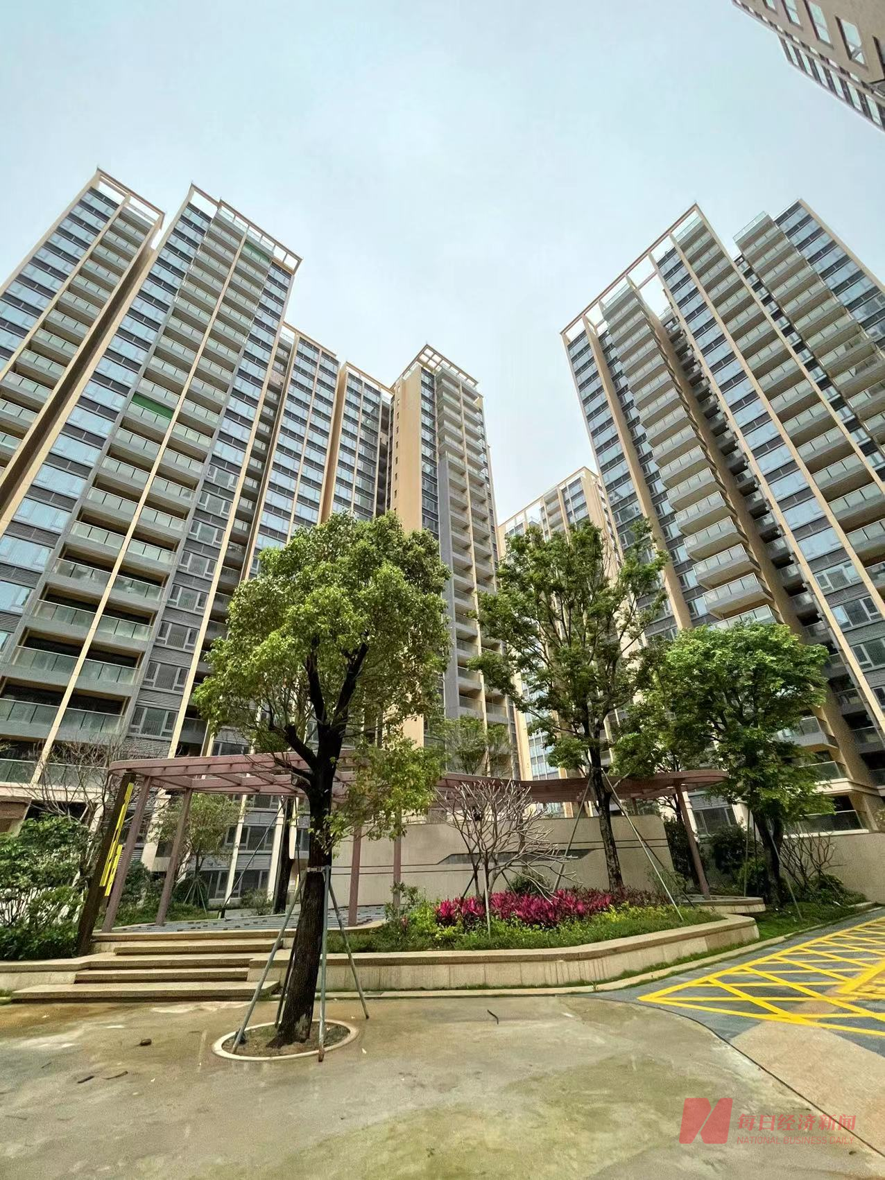 星都61梅沙天邸项目公共区域已基本完工 图片来源:每经记者 陈荣浩