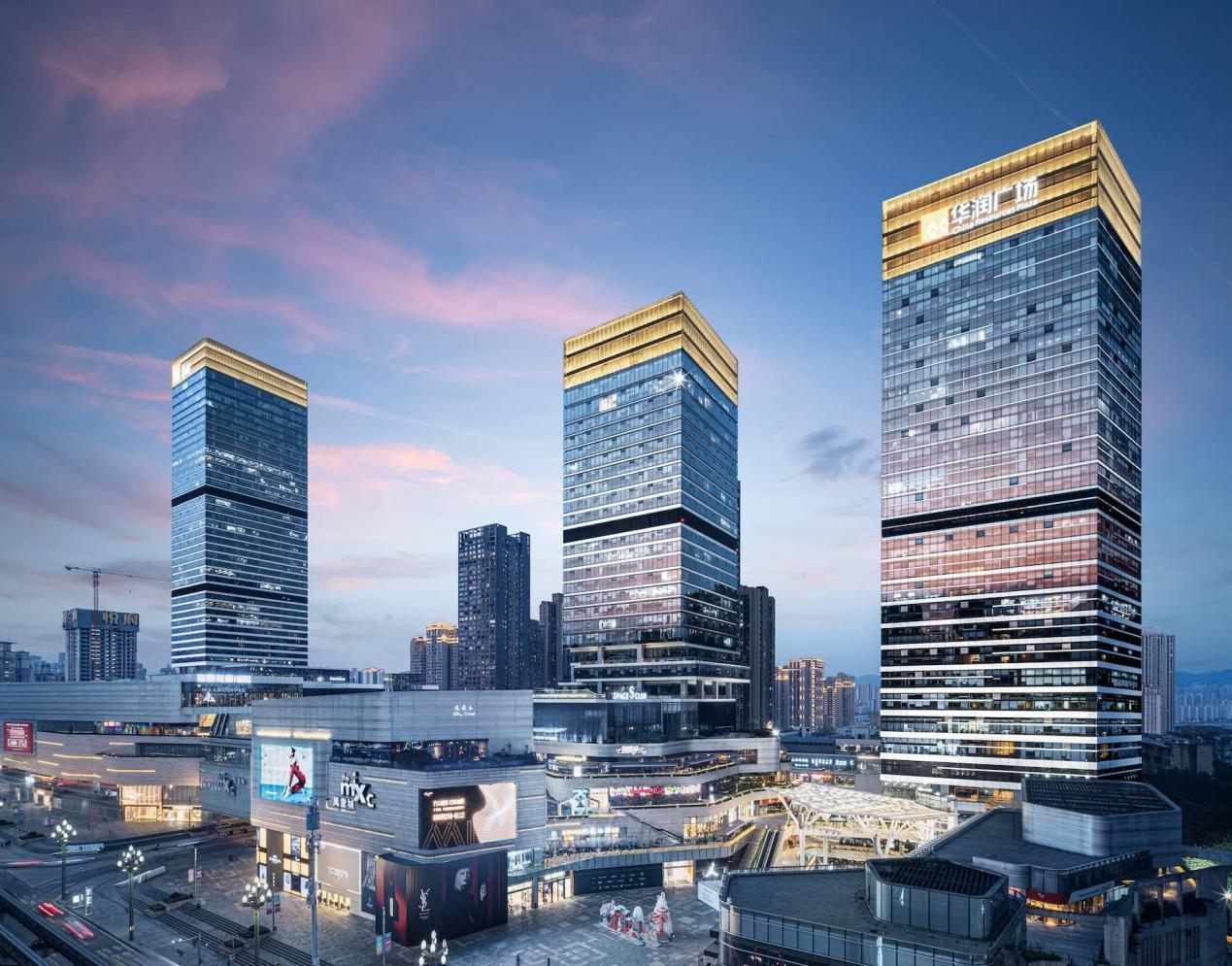 重庆华润中心实拍图