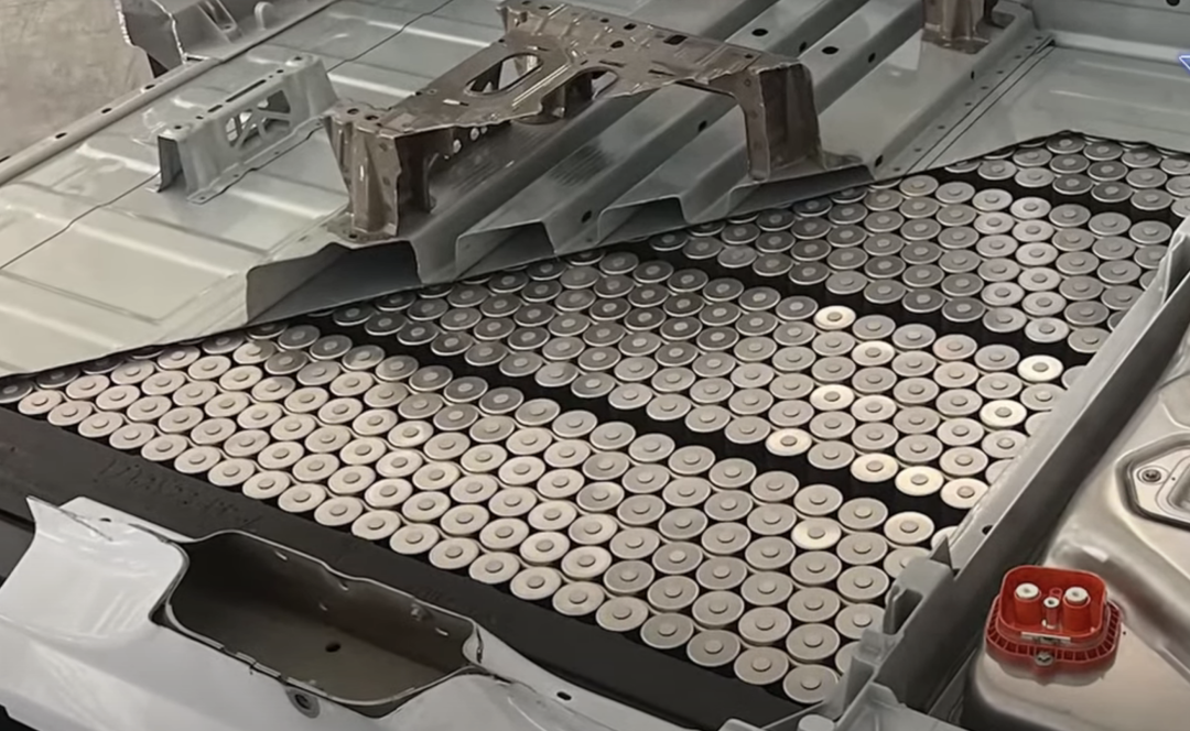 装载4680电池的Model Y 来源：特斯拉官方