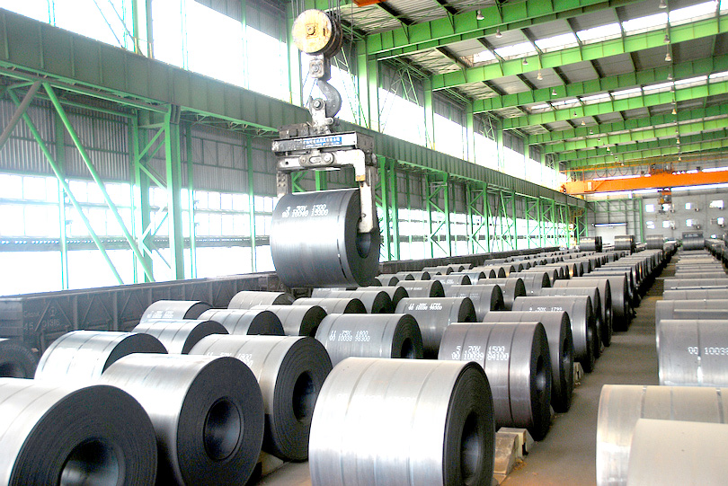 国内宽规格热轧管线钢在河钢邯钢下线
